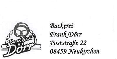 Sponsorlogo Baeckerei Doerr Neukirchen
