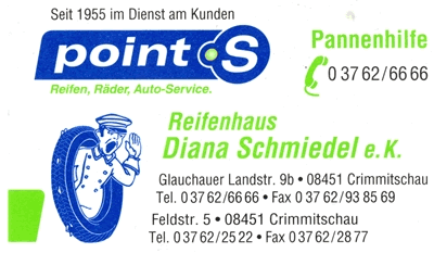 Sponsorlogo Diana Schmiedel Reifenservice