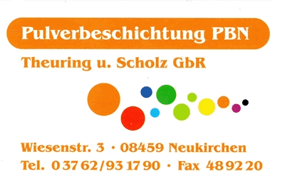 Sponsorlogo Pulverbeschichtung